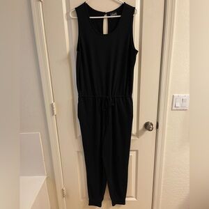 32 Degrees Black Sleeveless Jumpsuit